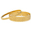 22K Yellow Gold Bangle Set of 4 (60.8gm)