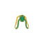 22K Yellow Gold & Emerald Ring (3.1 grams)