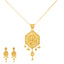 22K Yellow Gold Necklace Set (22.5gm)