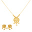 22K Yellow Gold Necklace Set (16gm)