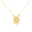 22K Yellow Gold Necklace Set (16gm)
