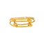 22K Yellow Gold Adjustable Bangle Set of 2 (44.2gm)
