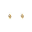 22K Yellow Gold & CZ Fancy Pendant Set (7gm)