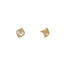 22K Yellow Gold & CZ Fancy Pendant Set (8.4gm)