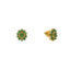 22K Yellow Gold & Emerald Pendant Set (11.2gm)