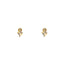 22K Yellow Gold & CZ Fancy Pendant Set (7.6gm)