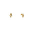 22K Yellow Gold & CZ Fancy Pendant Set (7.6gm)