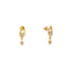 22K Yellow Gold & CZ Fancy Pendant Set (9.2gm)