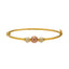 22K Multi-Tone Gold Ball Bead Bangle (10.5gm)