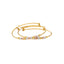 Kid's 22K Multi-Tone Gold Double Layer Beaded Bangle (8.3gm)