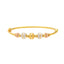 22K Multi-Tone Gold Beaded Bangle (12.2gm)
