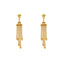 22K Yellow Gold Chandelier Necklace Set (25.9gm)