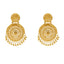 22K Yellow Gold Beaded Filigree Necklace Set (90.1gm)