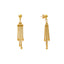 22K Yellow Gold Chandelier Necklace Set (25.9gm)