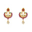 22K Yellow Gold Choker Set w/ Gems & Pearls (76.9gm)