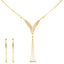 22K Yellow Gold Necklace Set (11.2gm)
