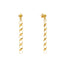 22K Yellow Gold Heart Necklace Set (15.8gm)