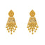 22K Yellow Gold Beaded Filigree Necklace Set (42.2gm)