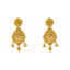 22K Yellow Gold Beaded Filigree Necklace Set (41.8gm)
