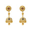22K Yellow Gold Meenakari Necklace Set (63.4gm)