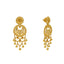 22K Yellow Gold Beaded Filigree Necklace Set (75gm)