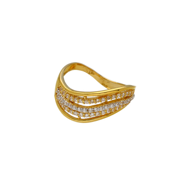 22K Yellow Gold & CZ Ring (4gm) | 


Embrace modern grace with this 22k gold ring by Virani Jewelers, adorned with cubic zirconia. ...