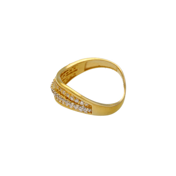 22K Yellow Gold & CZ Ring (4gm) | 


Embrace modern grace with this 22k gold ring by Virani Jewelers, adorned with cubic zirconia. ...