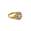 22K Yellow Gold & CZ Ring (2.7gm)