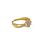 22K Yellow Gold & CZ Ring (2.9gm)
