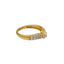 22K Yellow Gold & CZ Ring (3.5gm)