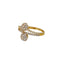 22K Yellow Gold & CZ Ring (2.8gm)
