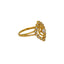22K Yellow Gold & CZ Ring (2.5gm)