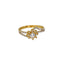 22K Yellow Gold & CZ Ring (2.5gm)