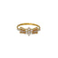 22K Yellow Gold & CZ Ring (2.1gm)