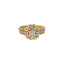 22K Yellow Gold & CZ Ring (4.6gm)