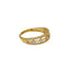 22K Yellow Gold & CZ Ring (2.5gm)
