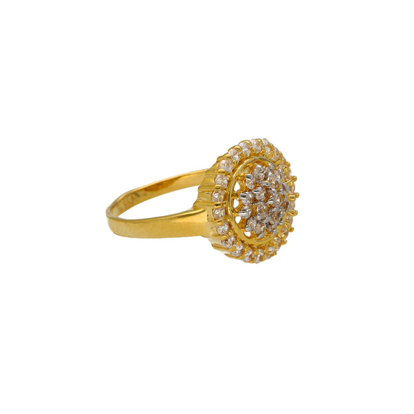 22K Yellow Gold & CZ Ring (4gm) | 


Embrace chic brilliance with this elegant 22k gold ring by Virani Jewelers, adorned with spark...