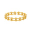 22K Yellow Gold Beaded Bangle Set of 2 (26gm)