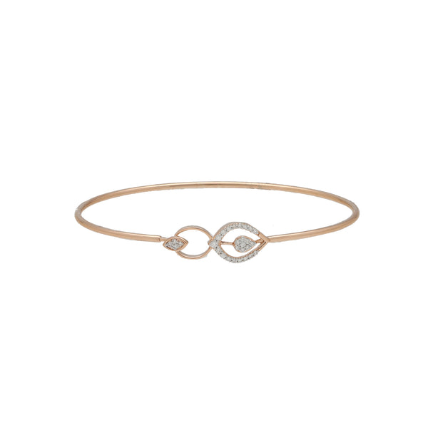 18K Rose Gold & 0.17 Carat Diamond Bangle (3.4gm) | 


Introducing a timeless masterpiece in the form of this thin 18k rose gold and diamond bangle b...