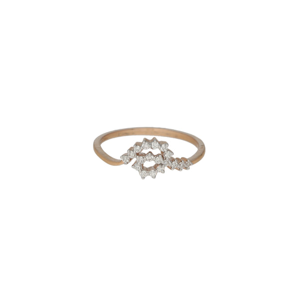 18K Rose Gold & 0.2 Carat Diamond Ring (1.7gm) | 


Immerse yourself in sophisticated opulence with this stunning 18k gold and diamond ring by Vir...