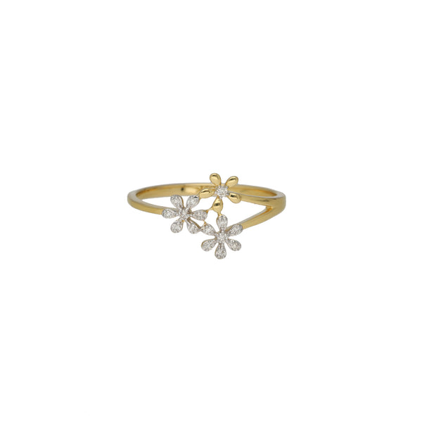 18K Yellow Gold & 0.16 Carat Diamond Ring (1.8gm) | 


Experience timeless sophistication of minimal gold jewelry by adorning your finger with this s...