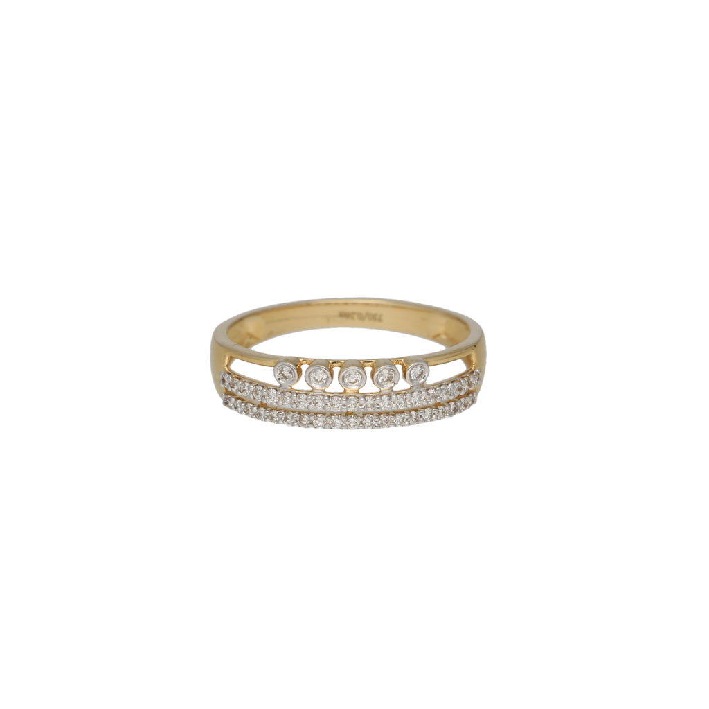 18K Yellow Gold & 0.19 Carat Diamond Ring (1.6gm) | 


Discover elegant beauty of minimal gold jewelry with this 18k gold and diamond ring by  Virani...