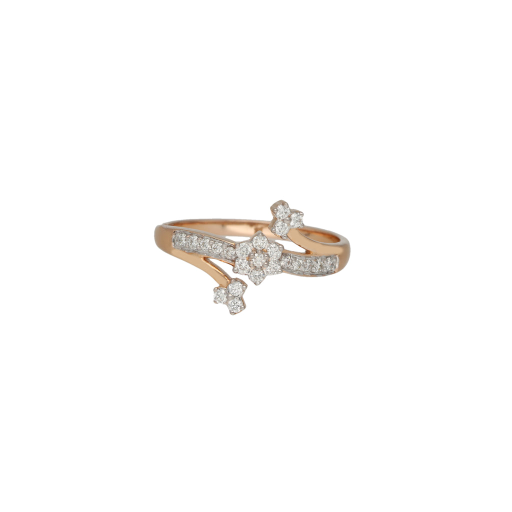 18K Rose Gold & 0.16 Carat Diamond Ring (1.4gm) | 


Virani Jewelers presents the radiant simplicity of minimal gold jewelry in the form of this 18...