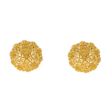 22K Yellow Gold Round Filigree Stud Earrings (10.4gm) | 


Experience timeless sophistication with this elegant pair of 22k gold stud earrings by Virani ...