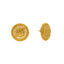 22K Yellow Gold Filigree Stud Earrings (4gm)
