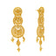 22K Yellow Gold Beaded Filigree Earrings (19.3gm)