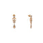 18K Rose Gold & CZ Necklace Set (24.1gm)