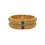 22K Multi-Tone Gold Artisan Bangle (25 grams)