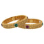 22K Multi-Tone Gold Artisan Bangle (25 grams)