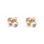 18K Rose Gold & CZ Necklace Set (12.2gm)